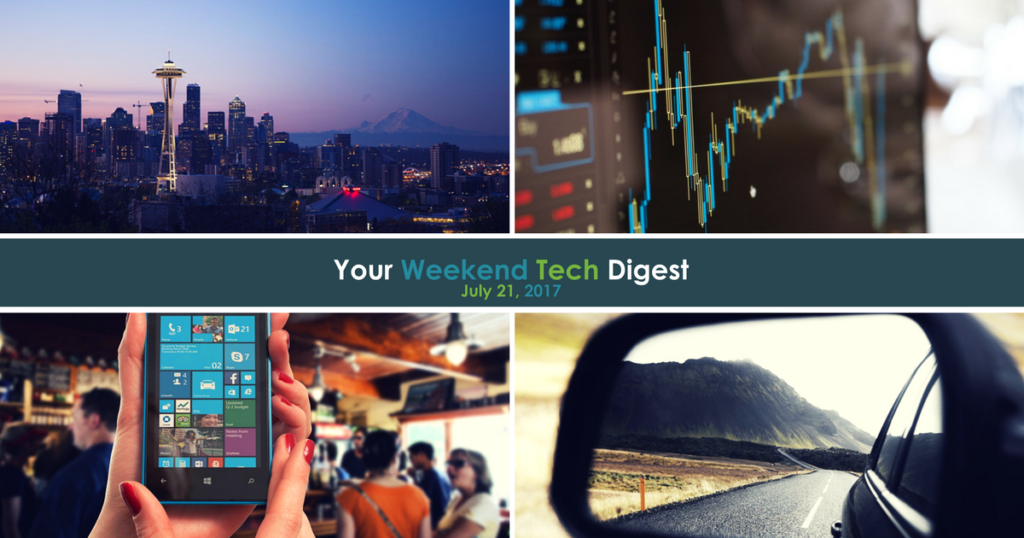 Your Weekend Tech Digest: Seattle moves up rankings as a U.S. tech market, Lyft launches its own self-driving division