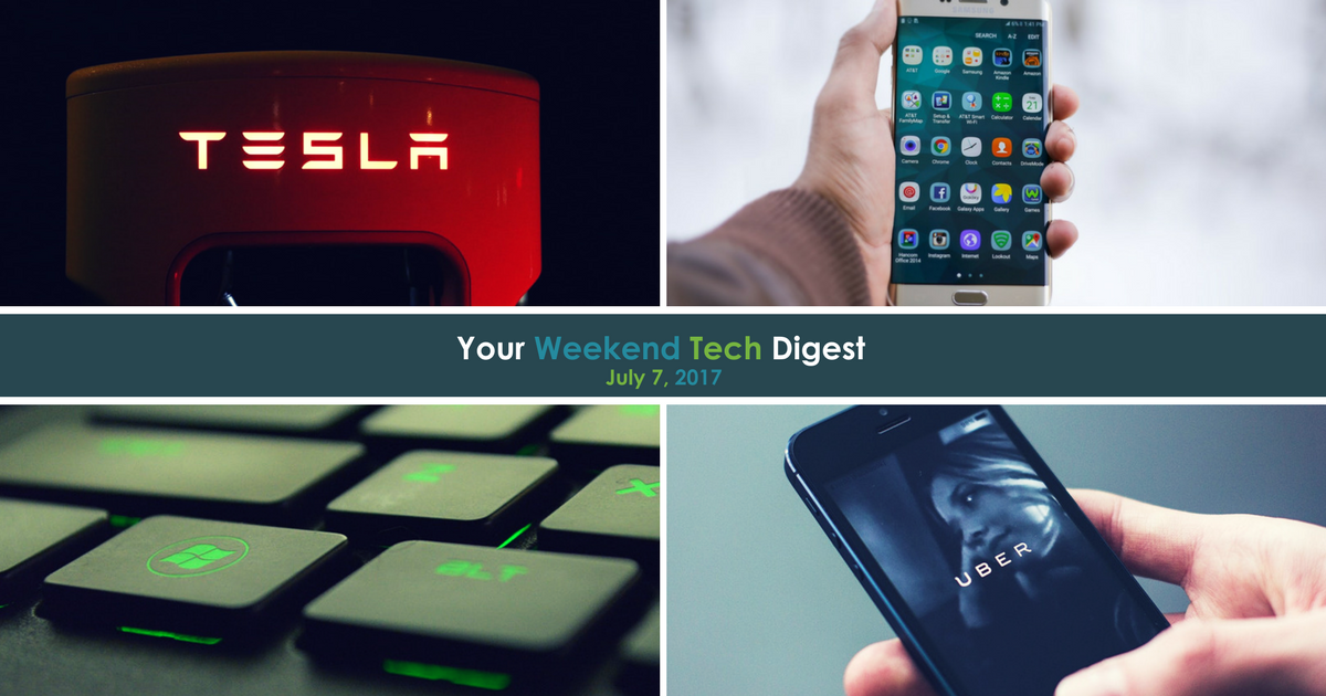 Weekend Tech Digest (7.7)