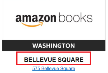 Amazon Books coming to Bellevue Square this fall