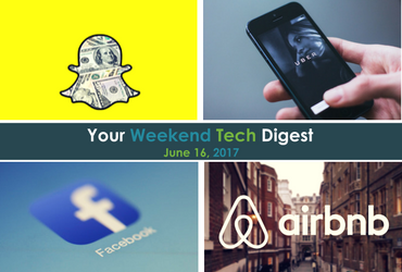 Your Weekend Tech Digest: Snap drops to its IPO price, Uber CEO announces leave of absence